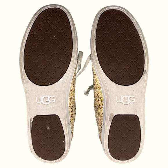 UGG KARINE CHUNKY GLITTER GOLD MULTI SHOES Women’s 10 - Picture 6 of 15